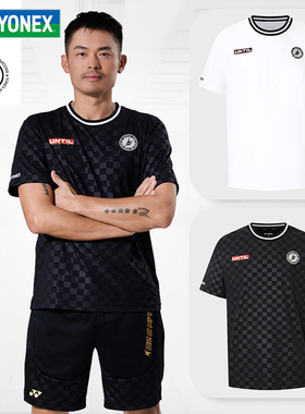 新款YONEX尤尼克斯羽毛球服上衣yyT恤林丹同款短袖速干10105LDCR