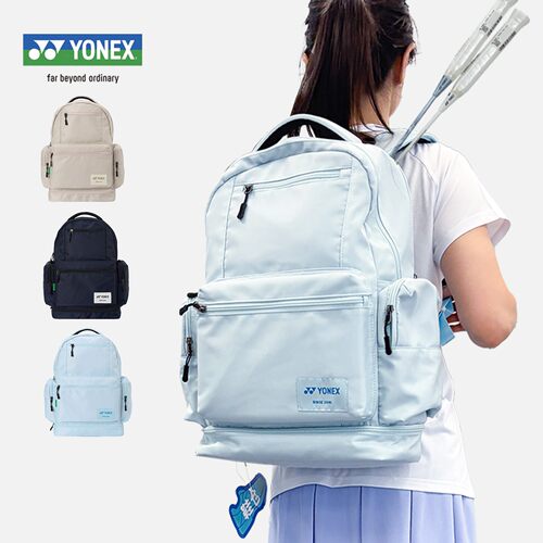 YONEX尤尼克斯羽毛球包yy男女休闲轻便双肩背大容量运动包BA385CR - 封面
