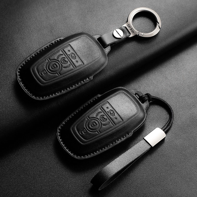 适用林肯钥匙套航海家冒险家防摔飞行家领航员真皮大陆男女保护壳