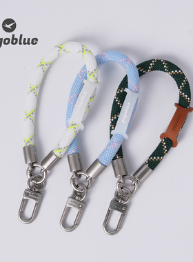 gogoblue 手提短款10MM户外多功能结实耐用相机腕带手机绳