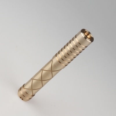 激光笔 黄铜花棍激光 户外求生 快轴压缩方光斑 激光手电