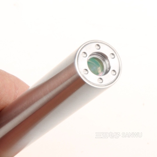 不锈钢小直激光指示笔黄光593nm绿光532 三五电子精工 DPSS激光笔