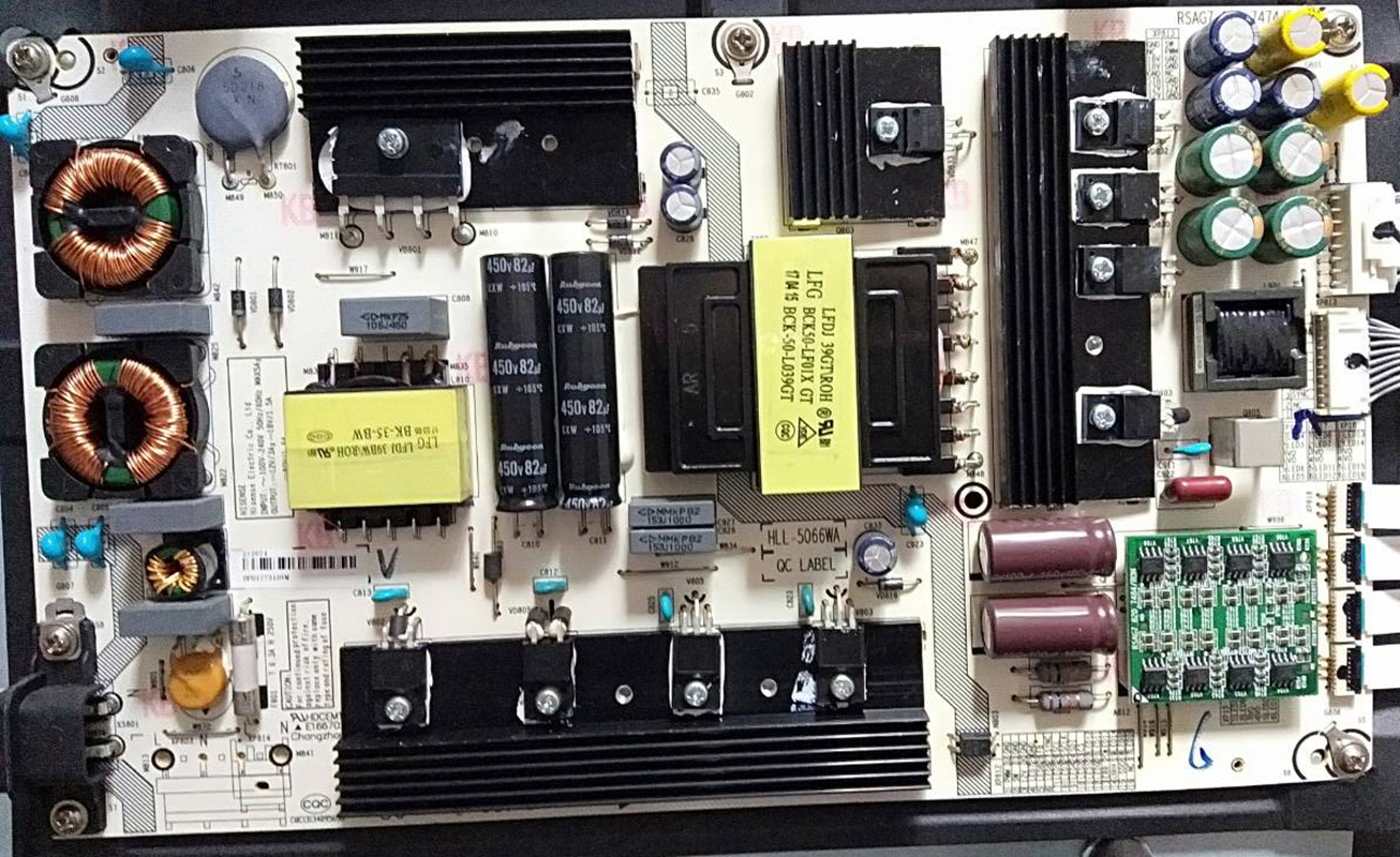 原装海信led55nu8800u电源板