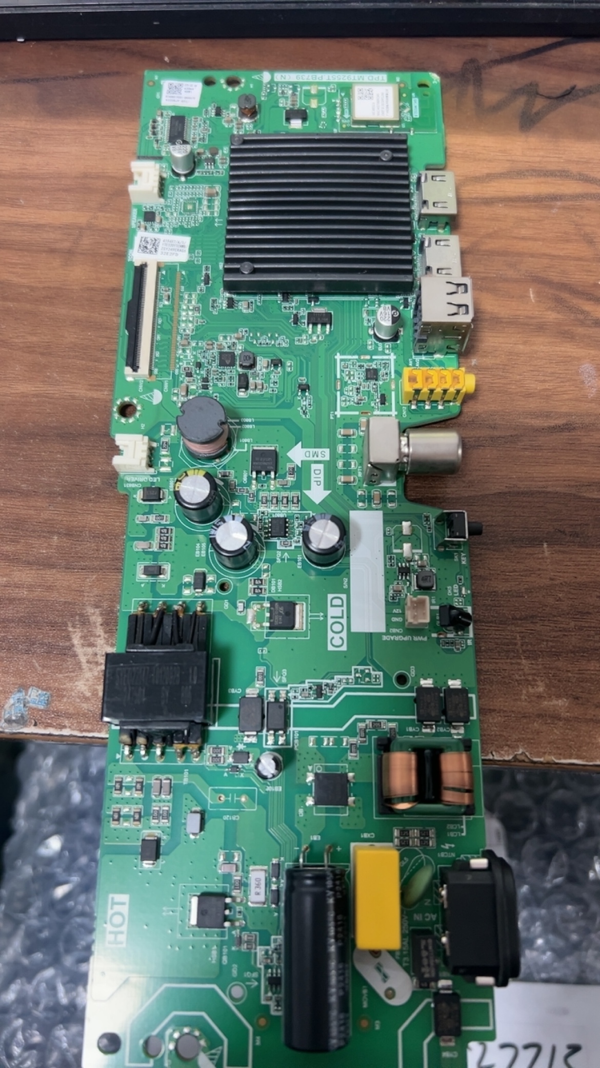 海信32E2FD主板TPD.MT9255T.PB739物料编码419497