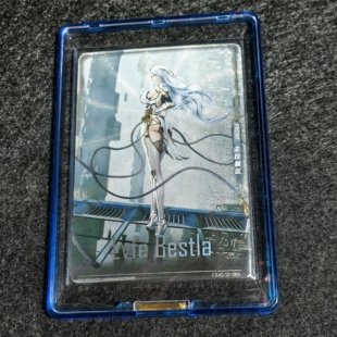 [DIY自制卡]尘白禁区同人二创折光粗闪收藏卡牌 里芙妹卡