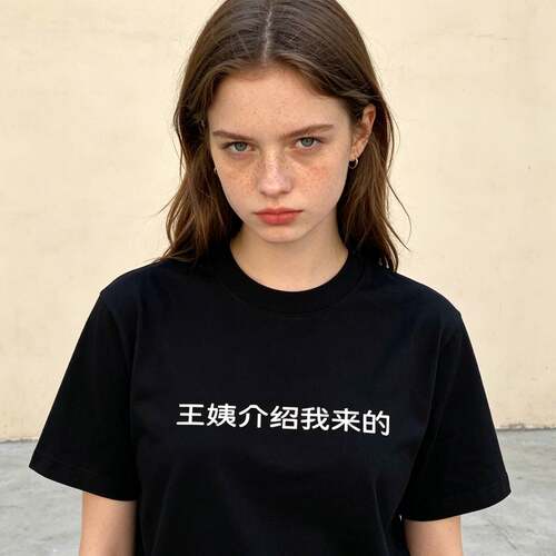 王姨介绍我来的停电blackoutT恤