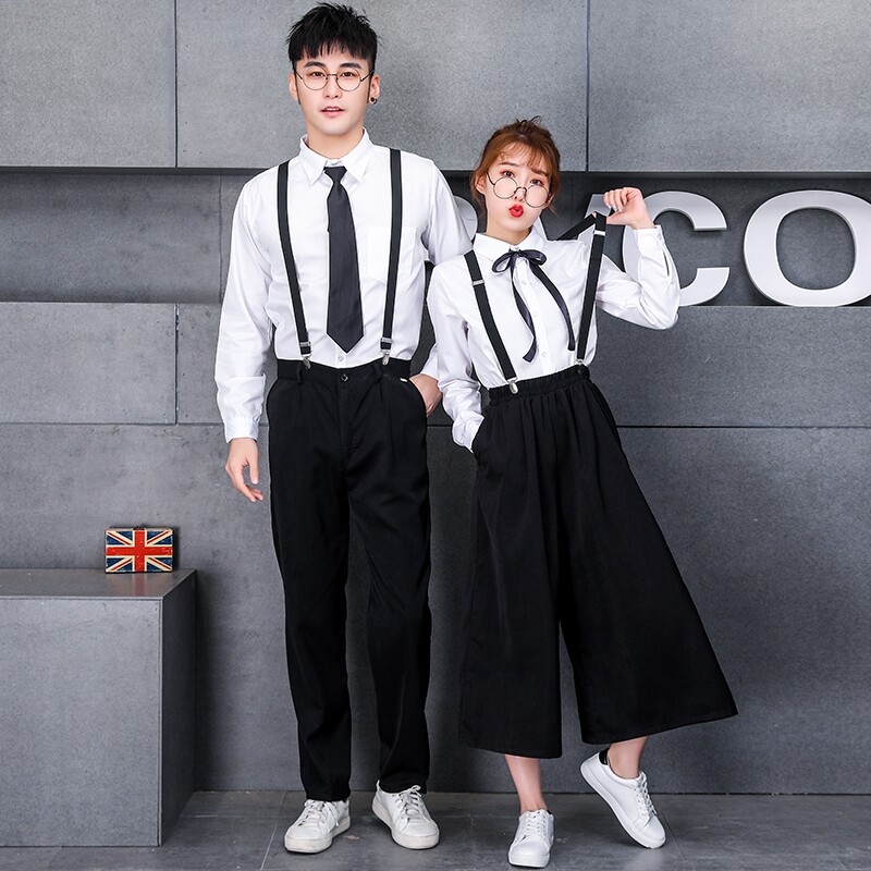 班服秋季套装学院风长裙初高中学生运动会校服合唱团演出服装