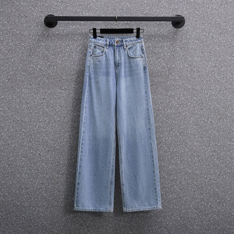 Lee正品 春夏新款女士428宽松阔腿牛仔裤LWB261428101291-A10594