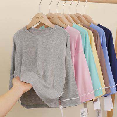 夏秋家居服莫代尔宽松打底