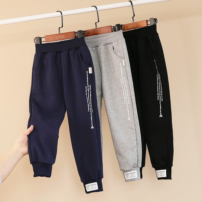 儿童运动卫裤25春款中大童男童薄款休闲长裤宝宝宽松洋气外裤潮