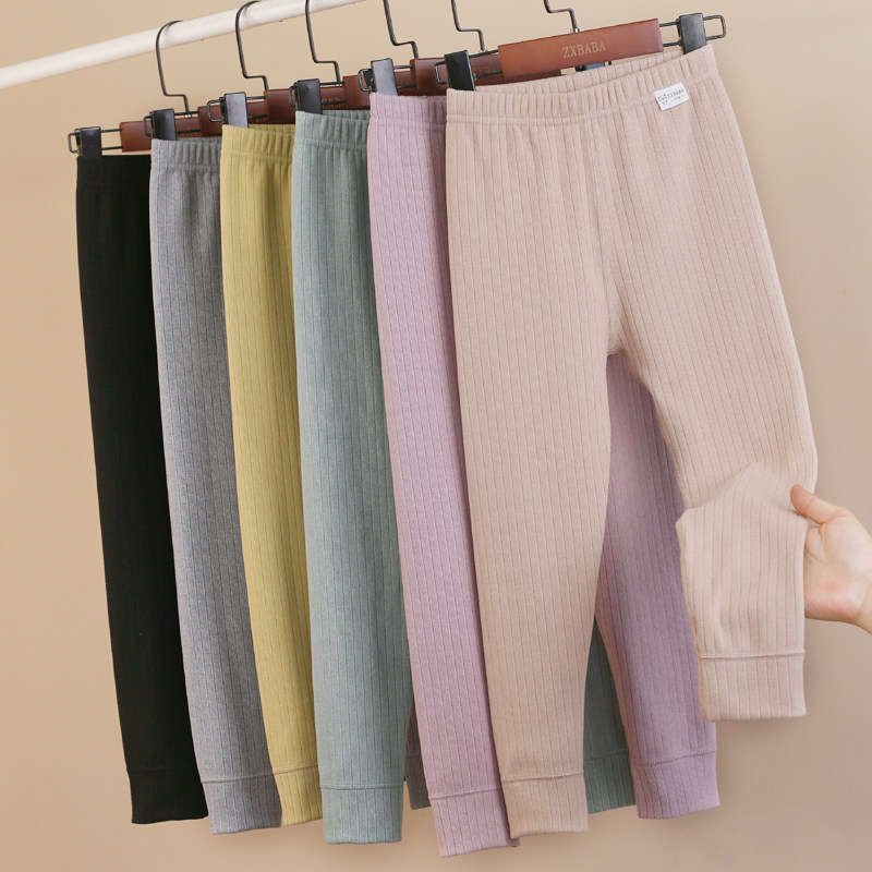 儿童磨毛德绒秋裤冬款宝宝加厚保暖裤男童女童百搭打底裤无骨,童装/婴儿装/亲子装,保暖裤,淘宝优惠券,粉丝福利购,淘宝优惠卷