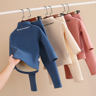 高领打底衫保暖秋裤内衣加绒加厚