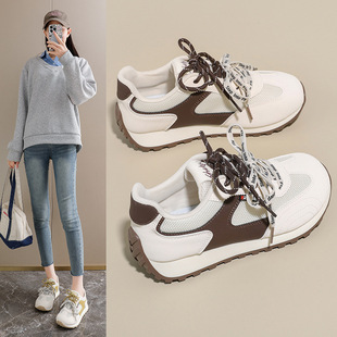 高颜值运动鞋女2026新款高中大学生校园百搭阿甘运动鞋女士跑步鞋
