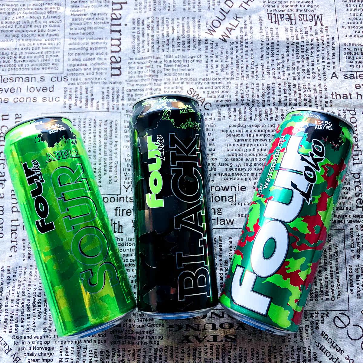 四洛克酸苹果、暗夜、西瓜味鸡尾酒配制酒 Four Loko 695mlx3听在类目 酒类, 配制酒/果酒中 - 来自Buy2taobao.com提供专业的淘宝代购服务