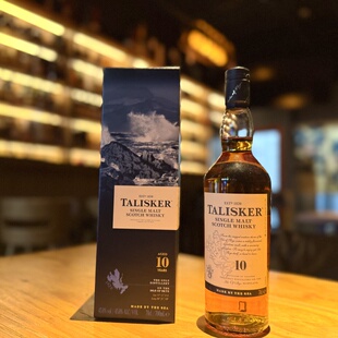 泰斯卡10年单一麦芽苏格兰威士忌 Talisker  700ml 老款行货