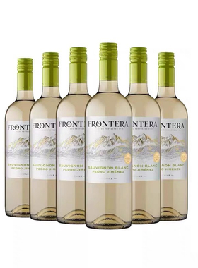 干露缘峰长相思混酿白葡萄酒FRONTERA Sauvignon Blanc750mlx6瓶
