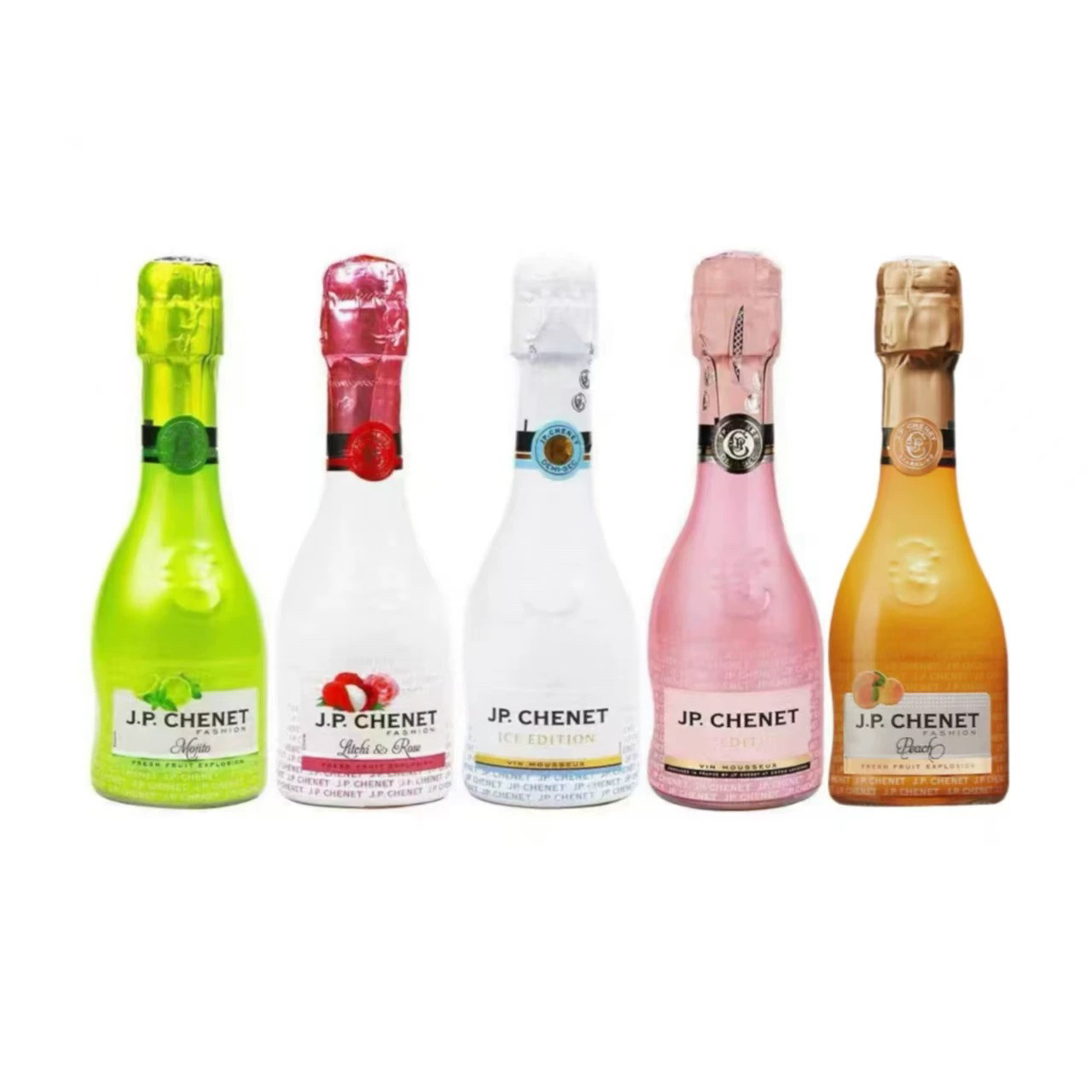 J.P.CHENET/香奈桃红冰爽半干荔枝起泡酒 200ml