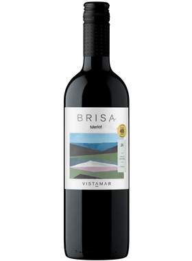 维斯特玛美乐/梅洛红葡萄酒 Vistamar Brisa Merlot 750ml