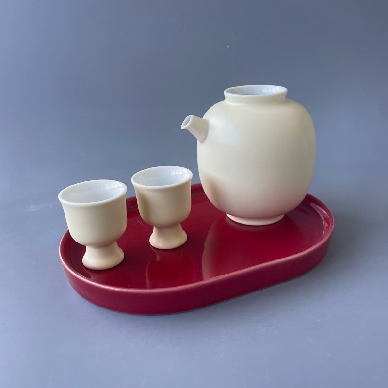 暇疵酒具套装简约白酒杯中式分酒器酒蛊家用陶瓷时尚高颜值醒酒壶,餐饮具,白酒杯,淘宝优惠券,粉丝福利购,淘宝优惠卷