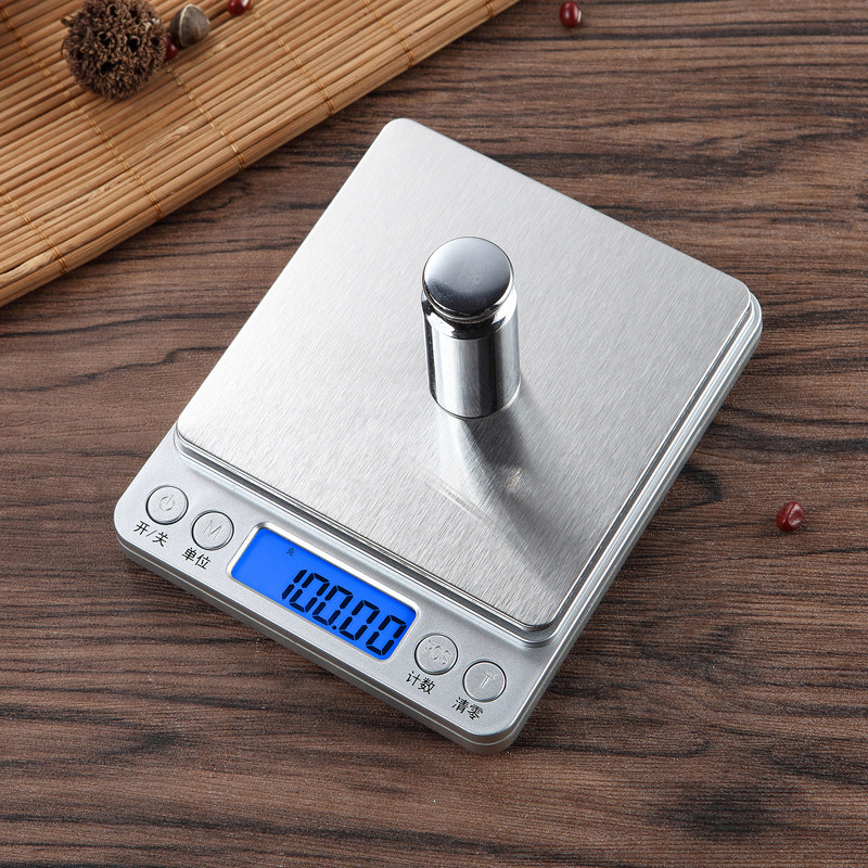 정밀 가정용 전자 저울 주방 베이킹 저울 0.01G 한약 소형 측정 저울 식품 저울 재료
