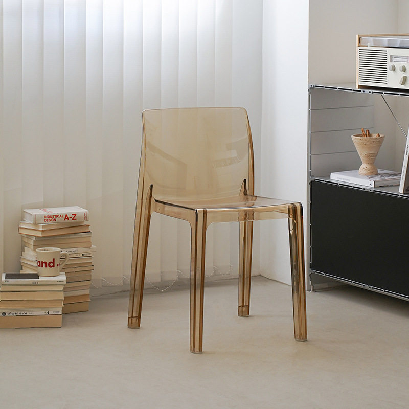 北欧透明餐椅家用网红ins亚克力创意化妆椅餐厅休闲简约靠背椅子,住宅家具,餐椅,淘宝优惠券,粉丝福利购,淘宝优惠卷