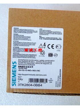 安全继电器3TK2804/2803-0BB4DC24V3TK2907-0BB42943-0BB4