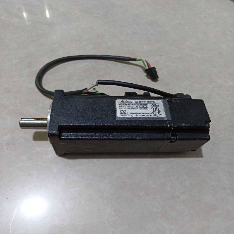 台达伺服电机ECMA-C10604RS 400W 剪线拆机实图