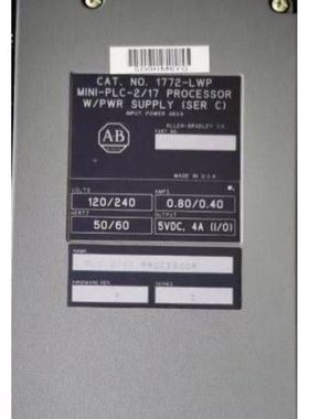 1772-LWP 未使用新 库存一件