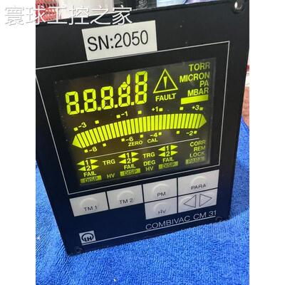 非实价拆机莱宝真空控制器COMBIVAC CM 31，议价