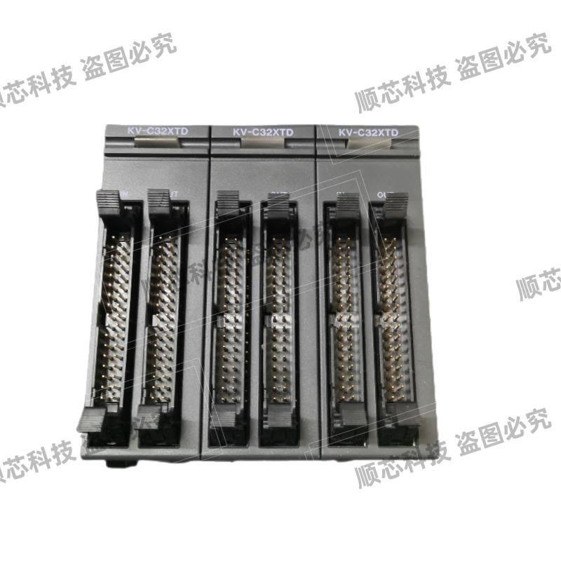 KEYENCE基恩士KV-C32XTD可编程PLC模块功能完好成色新