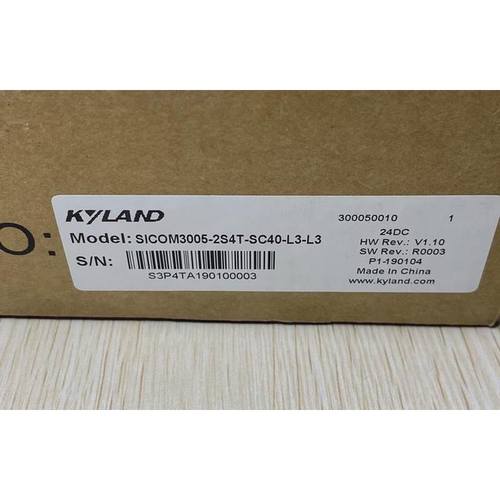 KYLAND东土交换机SICOM3005-2S4T-SC40-L3-L3 24VDC