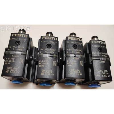 非实价FESTO SDE5-D10-02-Q6E-P-M8-3.5X-4Y 529027费斯托气网传
