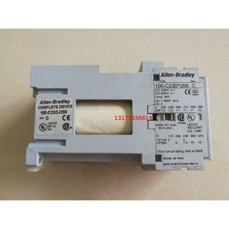 ab 直流接触器100-C23D*200 100-C23DJ200 现货