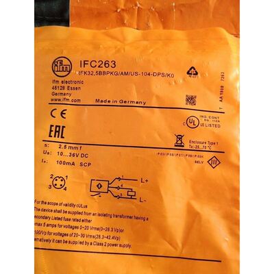 易福门IFC263接近开关