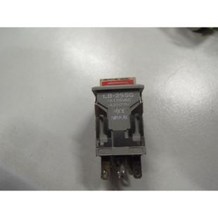 拆机NKK方形按钮按键开关LB 绿色1个 25SG红色1个