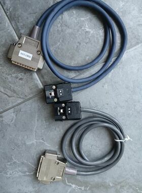 TOS7200连接线，黑色一头为8针，另一头是DDK