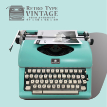 全新打字机复刻金属机械typewriter限量发售运行流畅复古文艺礼物