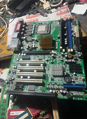 广积 MB945F工控设备主板  带ISA插槽 工业主板拆机