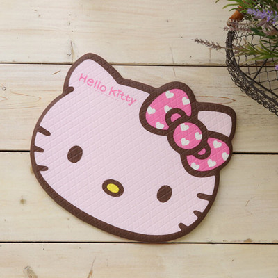 Южная Корея импортировала Hello Kitty Cat Face Cartoon Cushion Pvc влага