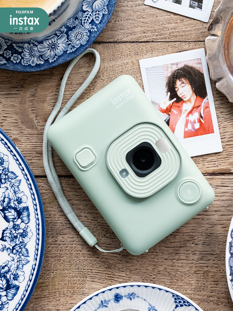 FUJIFILM 즉석 카메라 미니 LIPLAY 일회용 이미징 EVO 필름 포토 프린터 생일 선물