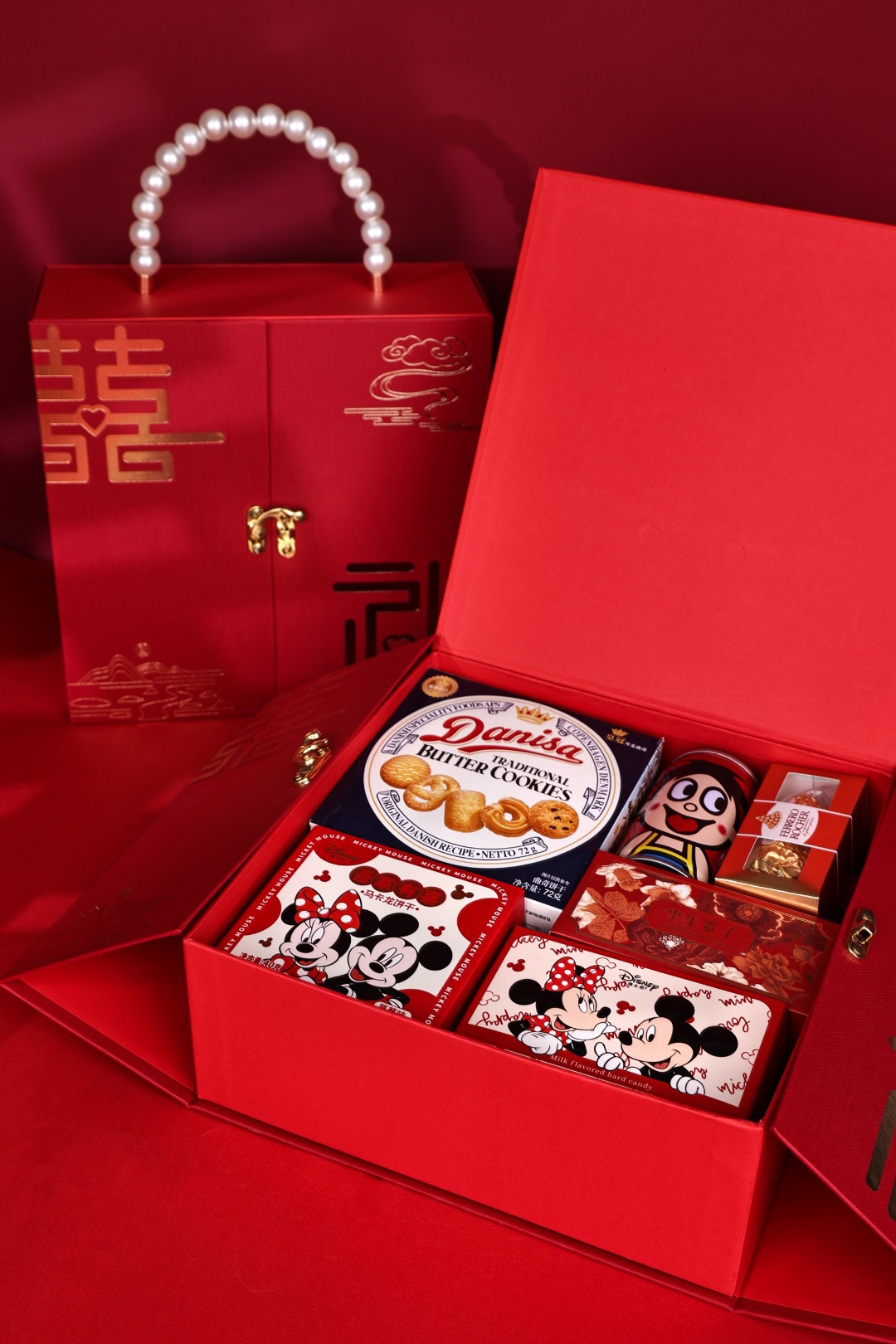 喜糖礼盒成品含糖结婚伴手礼套装桌糖回礼订婚高级感喜礼礼包婚礼