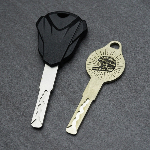 无极CU525/500AC/500R/500DS/ 525R/300R纯铜一体钥匙胚