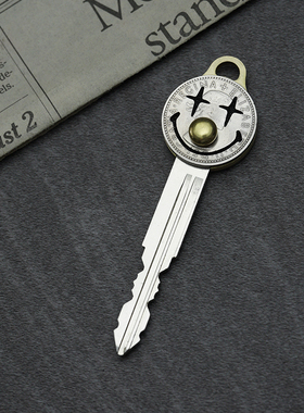 本田CM500/CL500摩托车钥匙胚复古创意纯铜手作钥匙