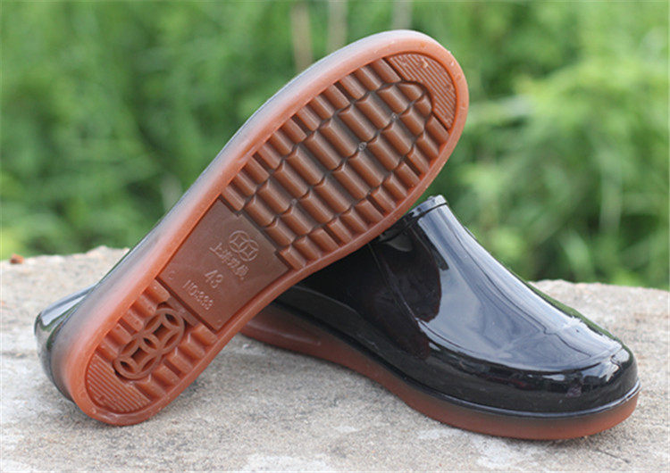 Chaussures - bottes caoutchouc homme pour printemps - semelle tendon - Ref 963178 Image 4