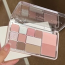 一盘完妆 gogotales戈戈舞综合粉盘十色眼影盘腮红高光一体眼影