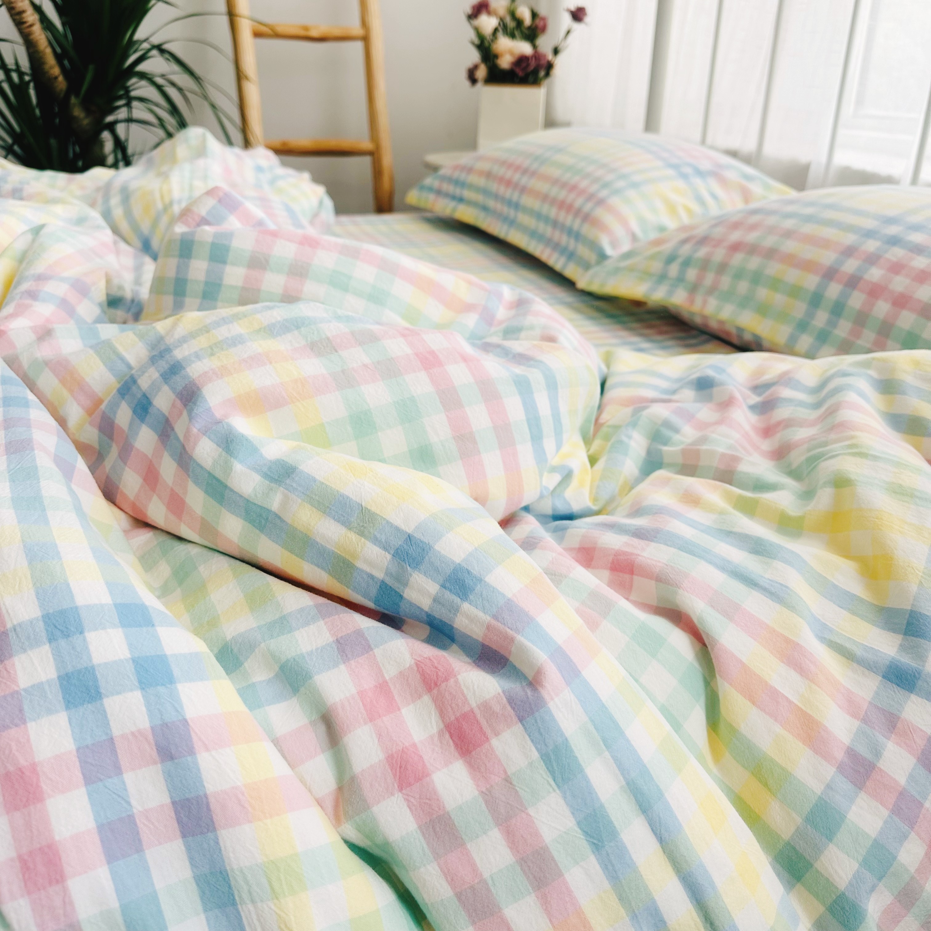 11年老店水洗棉床单被套可定做