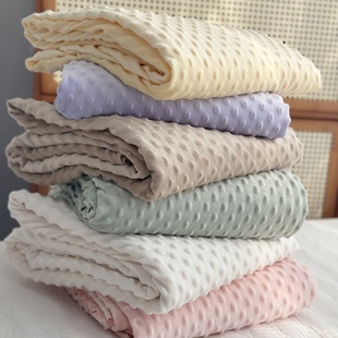 超柔软A类豆豆绒纯色床单秋冬季必需品奶油色系保暖毛绒床上用品