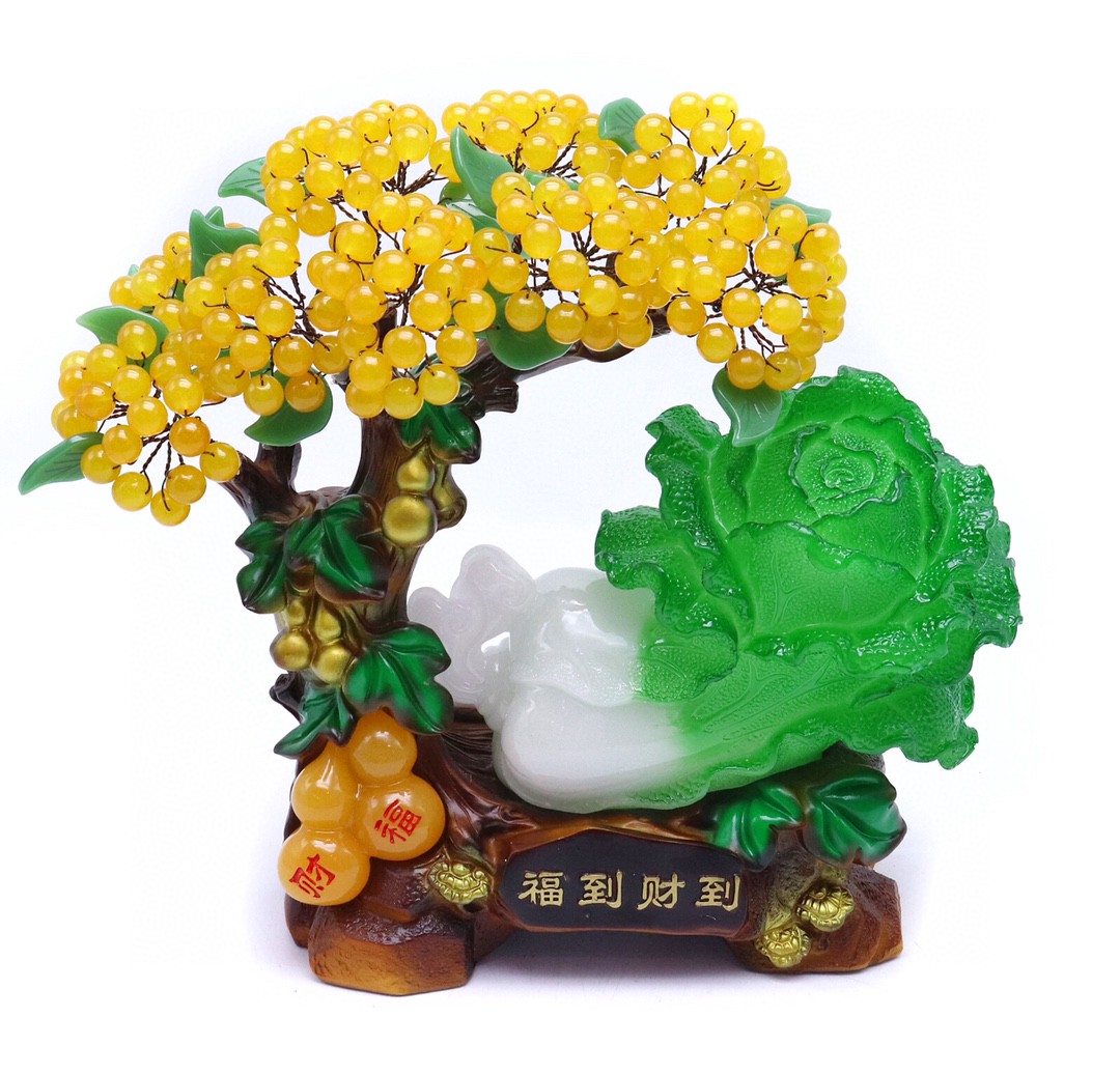 新款黄玉果，红玉果，白菜如意招财摆件！ 财到福到！硕果累累！