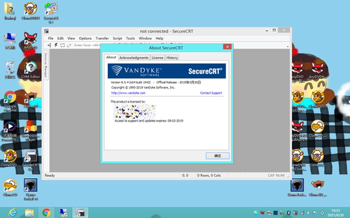 SecureCRT 8.5 License Key License Data Windows Mac OS