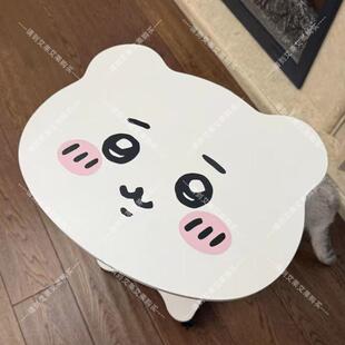 超萌腮红chiikawa贴纸吉伊卡哇表情桌面装饰笔记本电动车卡通贴画